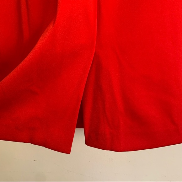 NWT Ted Baker red ribbon adjustable strap fitted knee-length dress - Picture 13 of 16